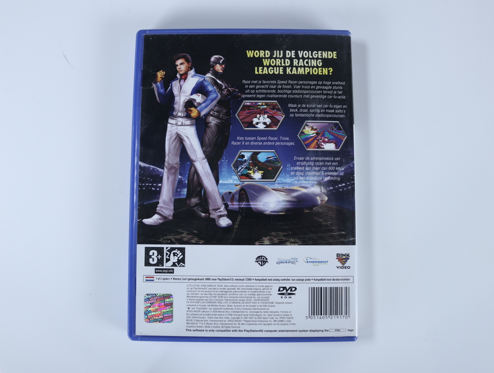 PlayStation 2 - Speed Racer - productfoto 2