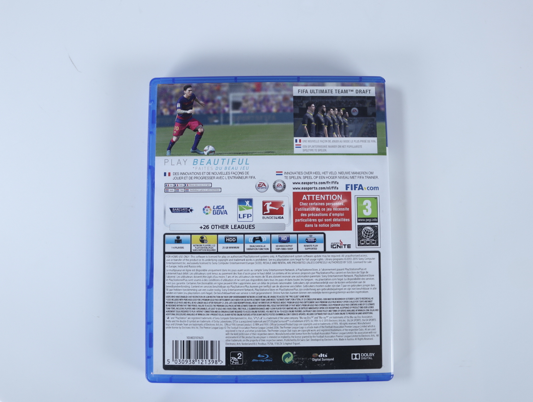 Playstation 4 - Fifa 16 Deluxe Edition [Gebruikt] - Gebruikt - productfoto 2