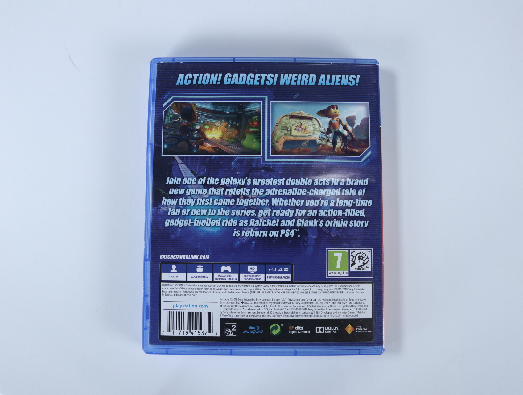 Playstation 4 - Ratchet & Clank [Playstation Hits] [No Manual] [Gebruikt] - Gebruikt - productfoto 2