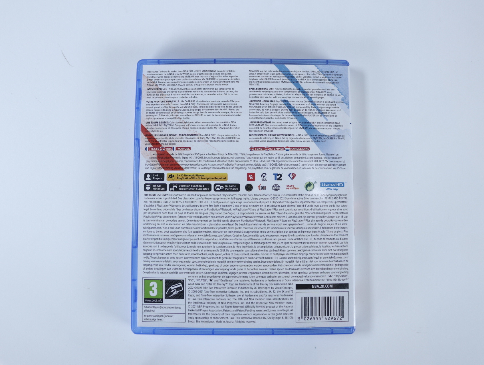 Playstation 5 - NBA2k22 [Gebruikt] - Gebruikt - productfoto 2