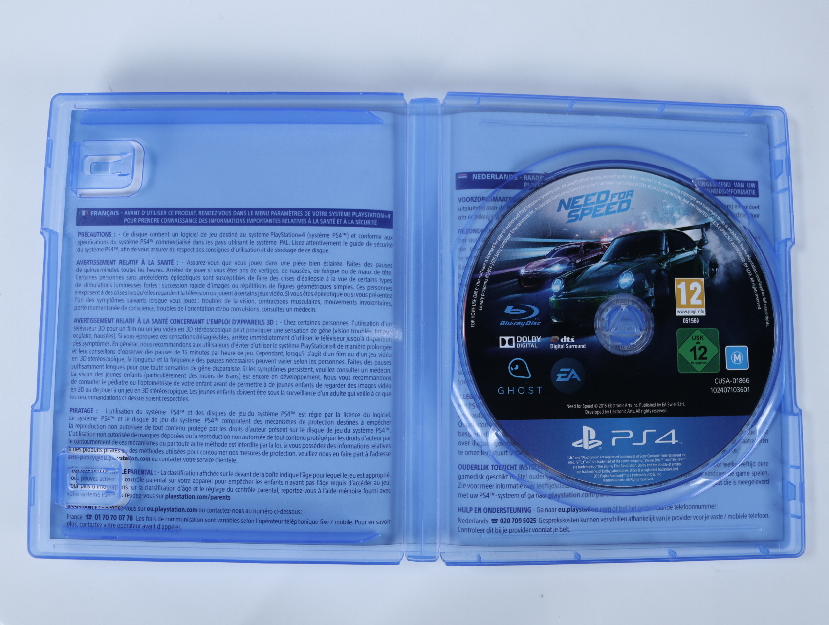Playstation 4 - Need for Speed [No Manual] [Gebruikt] - Gebruikt - productfoto 3