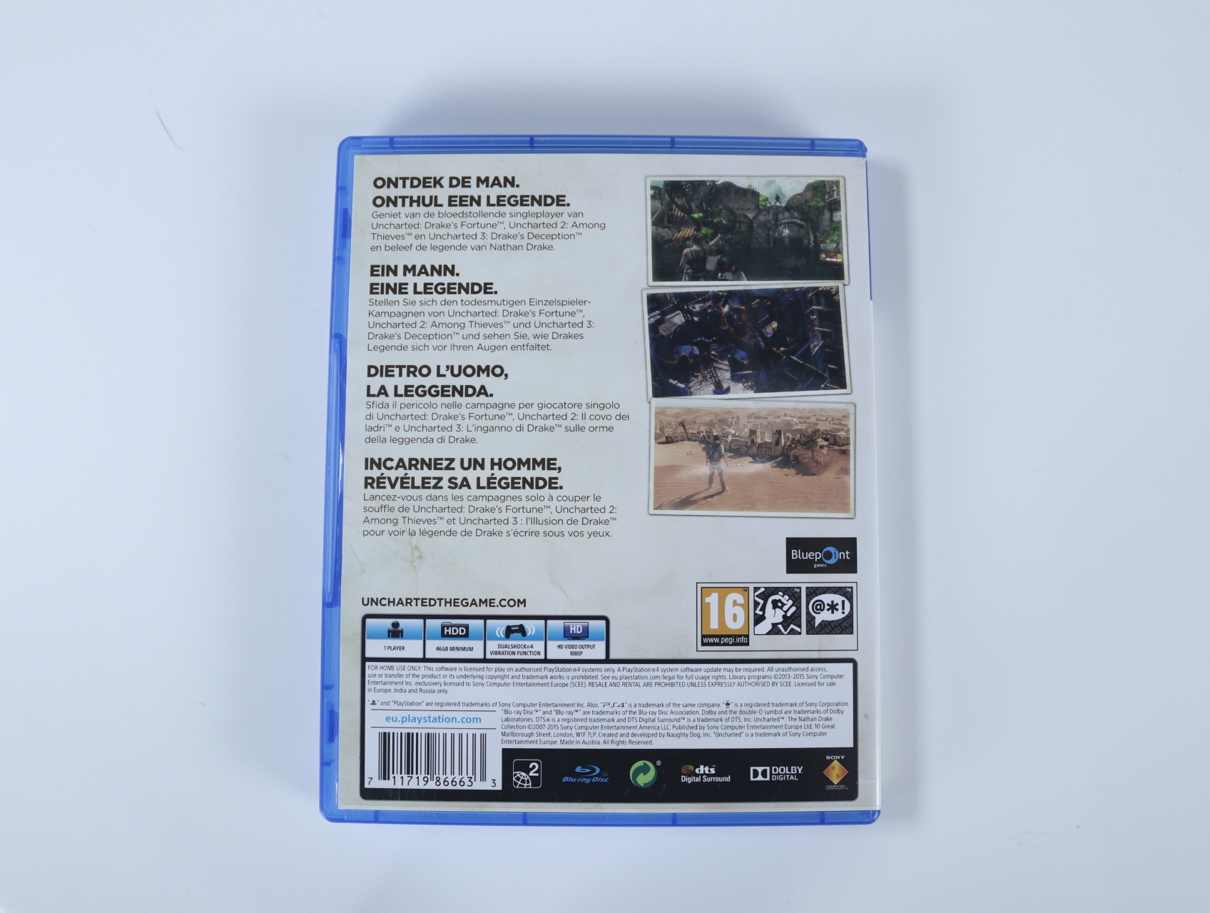 Playstation 4 - Uncharted The Nathan Drake Collection [Gebruikt] - Bluepoint Games - Gebruikt - productfoto 2
