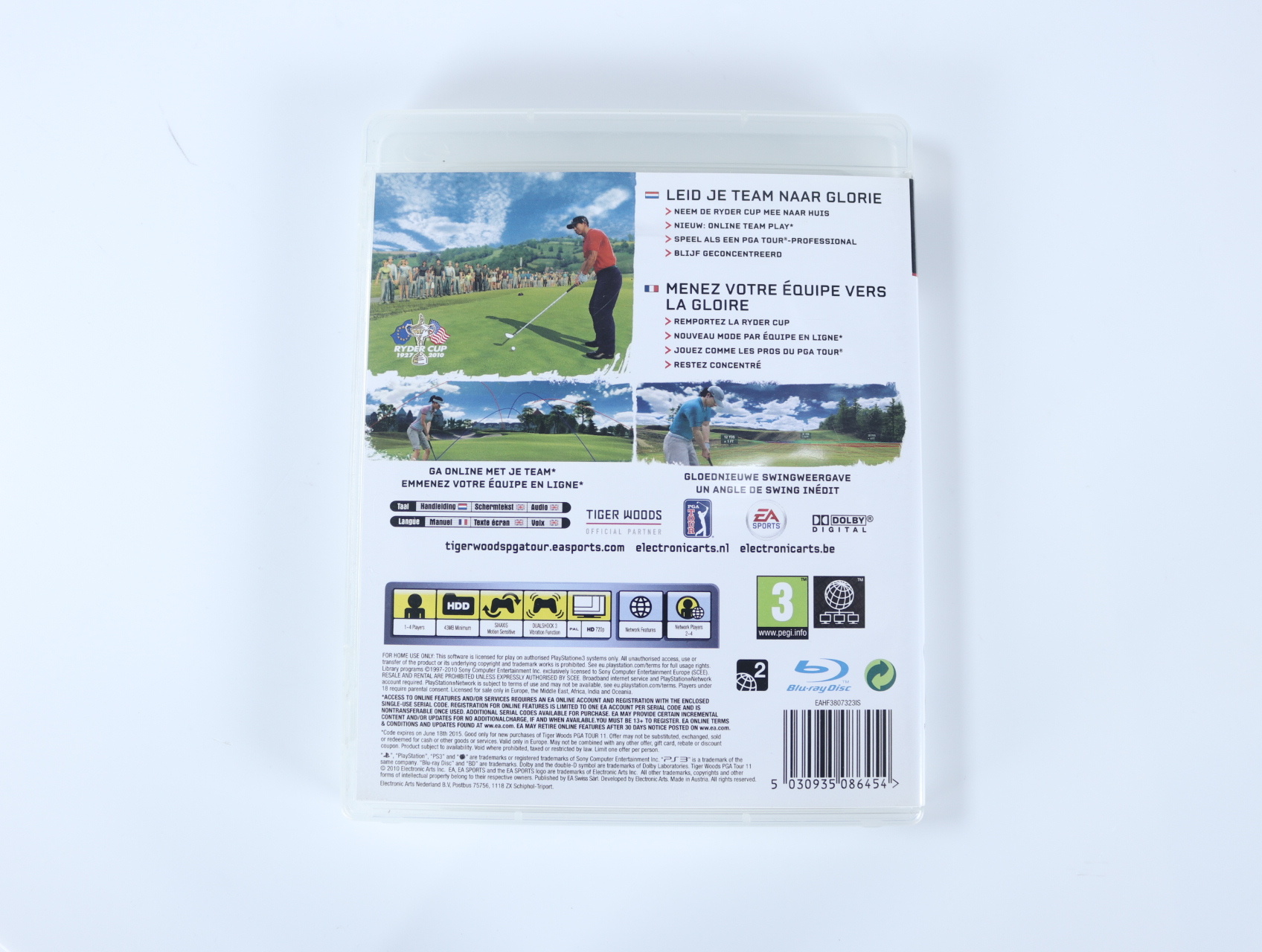 PlayStation 3 - Tiger Woods PGA Tour 11 - productfoto 2