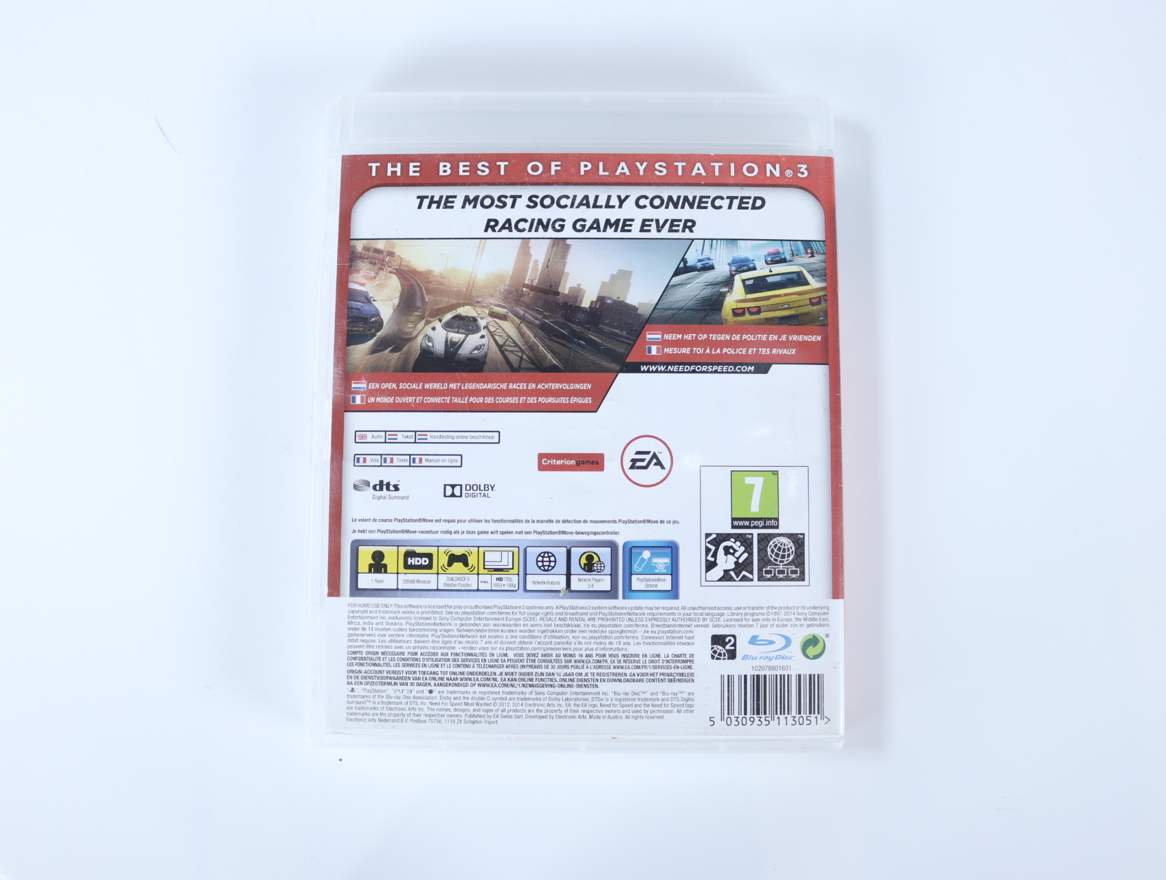 Playstation 3 - Need for Speed: Most Wanted [Essentials] - productfoto 2