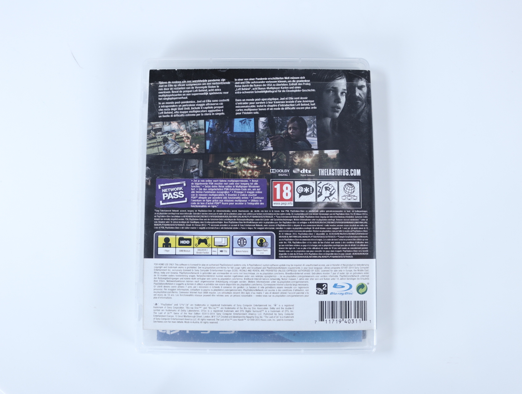 Playstation 3 - The Last of Us [Game of the Year Edition] - productfoto 2