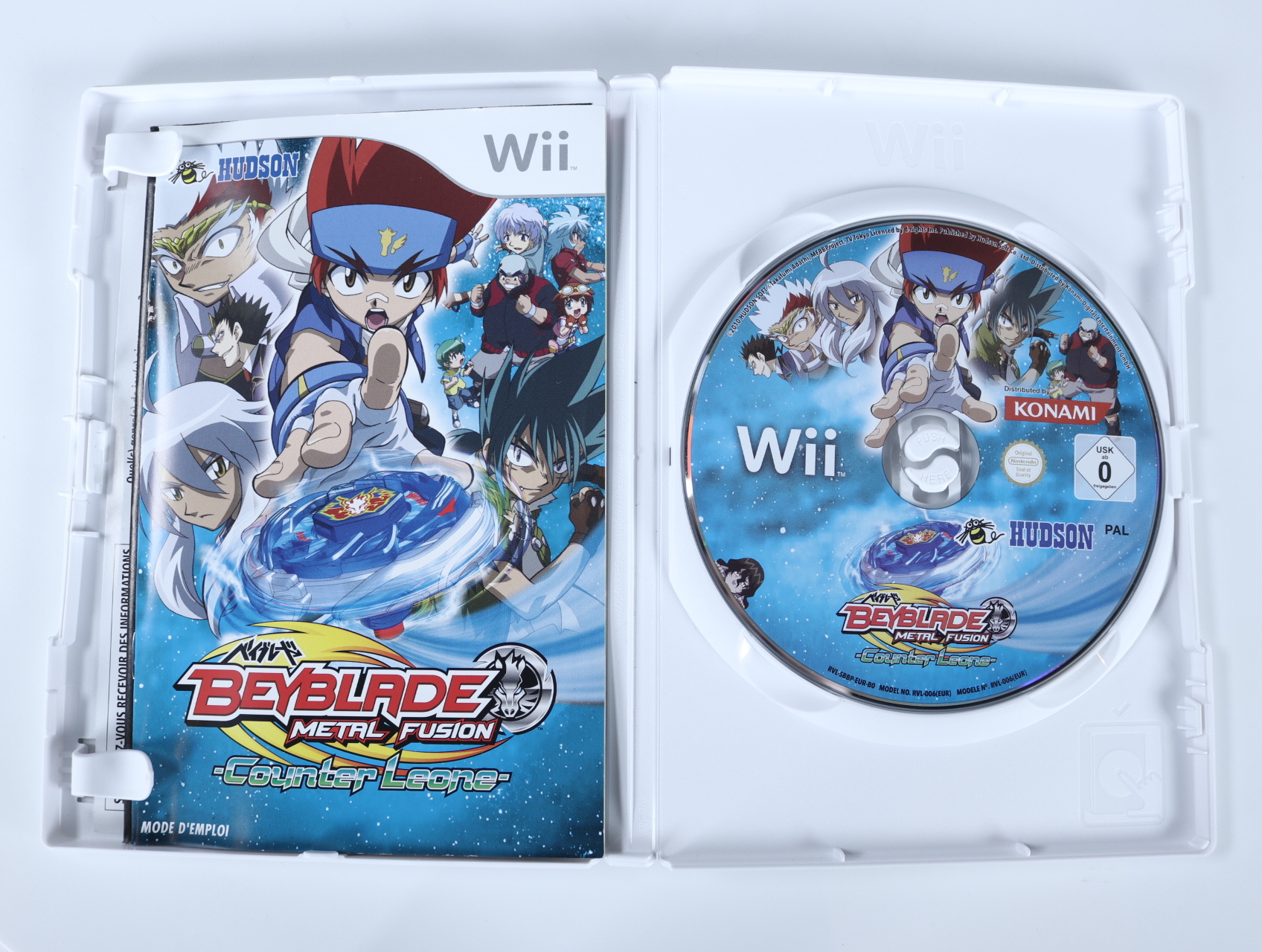 Wii - Beyblade: Metal Fusion – Battle Fortress - productfoto 3