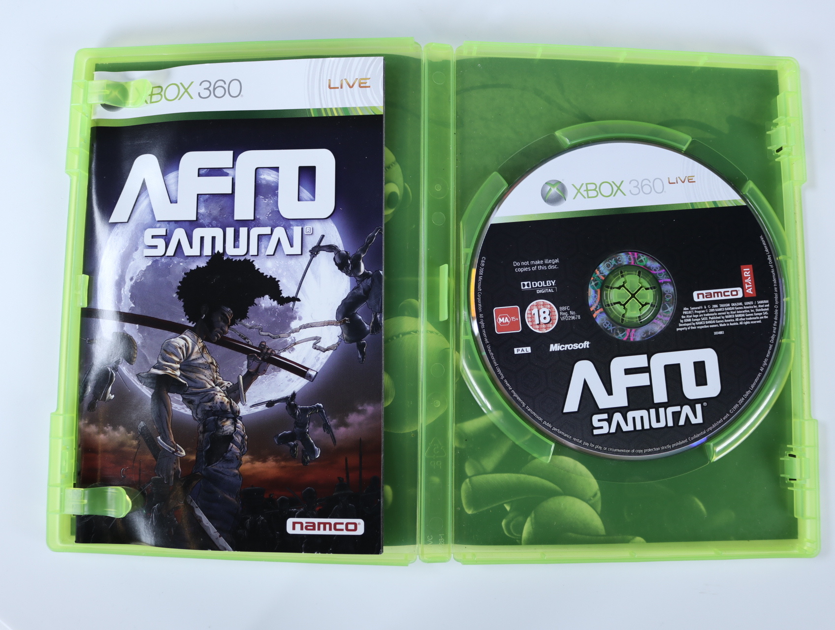 Xbox 360 - Afro Samurai - productfoto 3