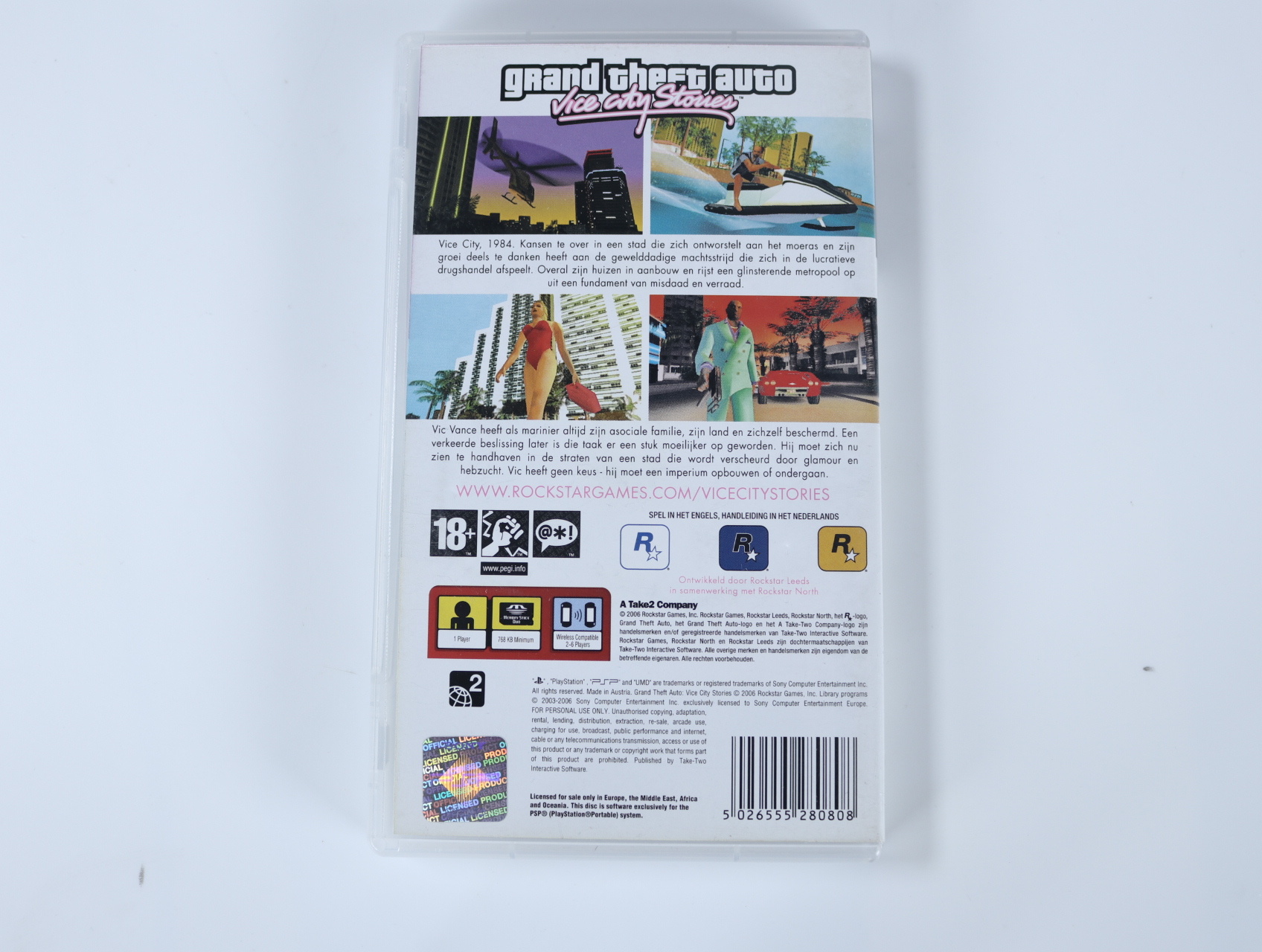PSP - Grand Theft Auto: Vice City Stories [No Manual] - productfoto 2