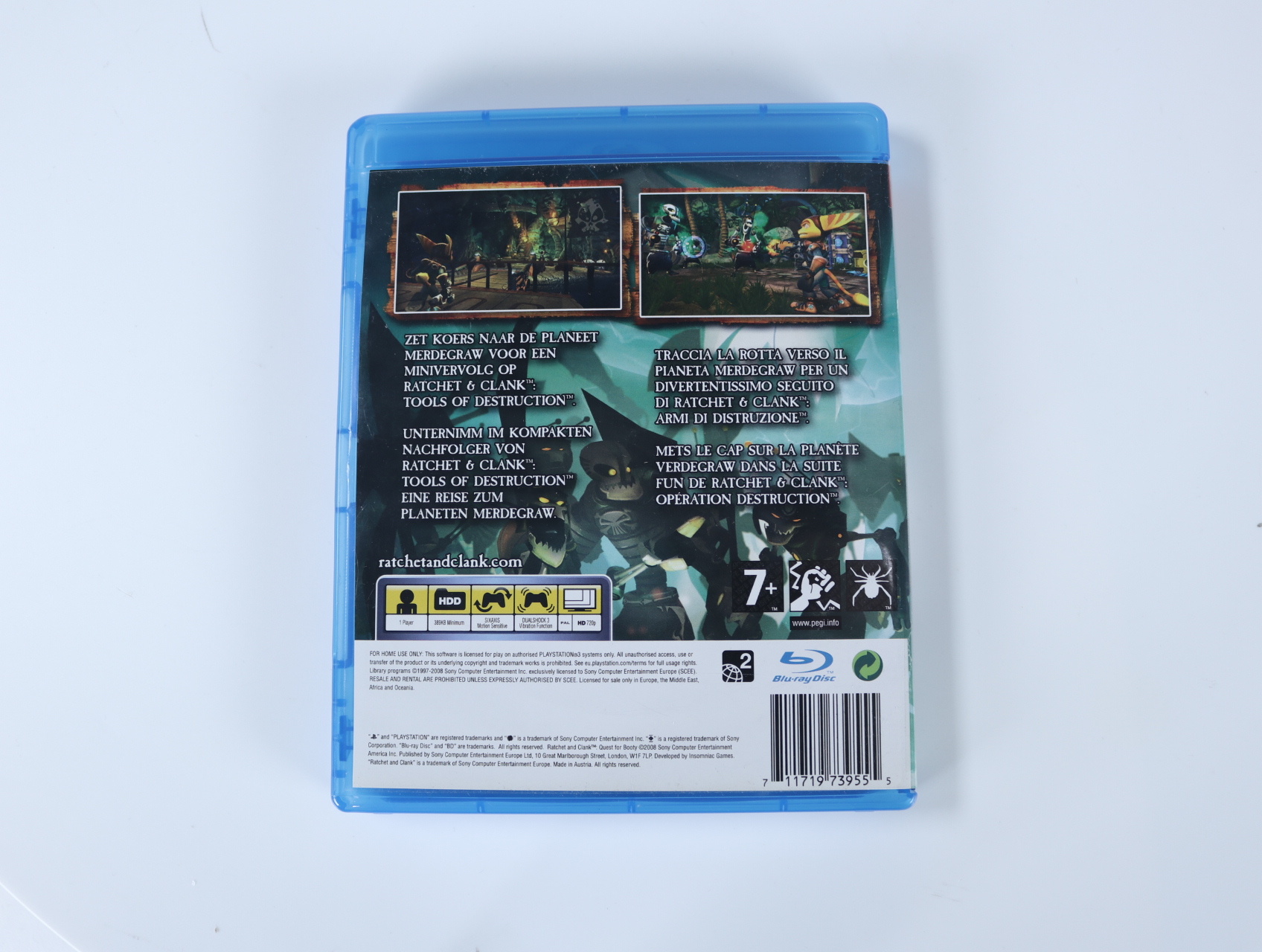 Playstation 3 - Ratchet & Clank: Quest for Booty #2 - productfoto 2