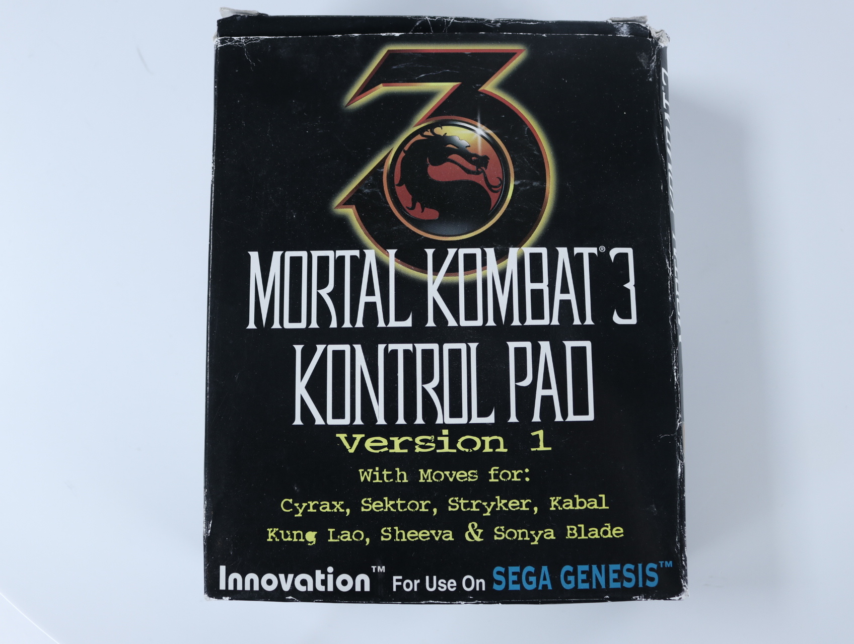 Mega Drive - Mortal Kombat 3 Kontrol Pad