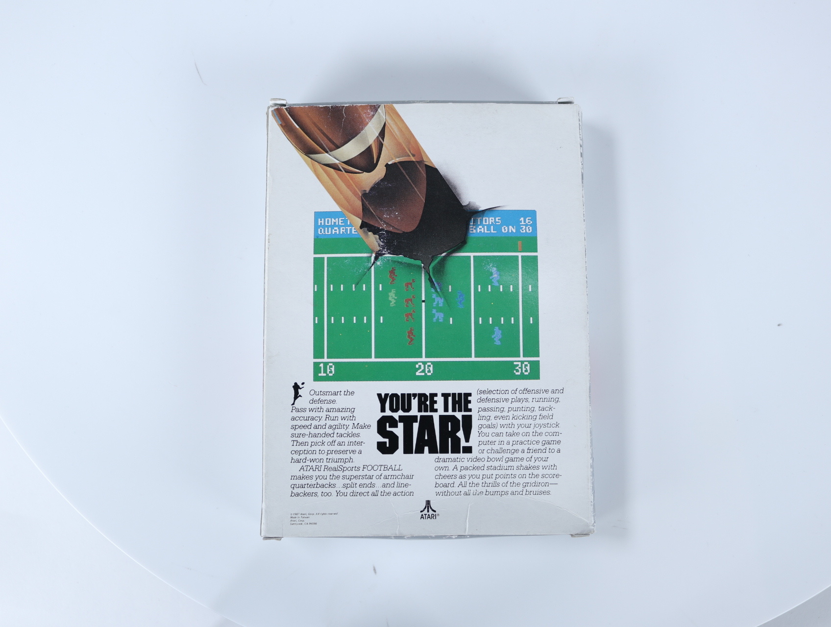 Atari 2600 - Realsports Football [Boxed CIB] - Atari, Inc. - productfoto 2