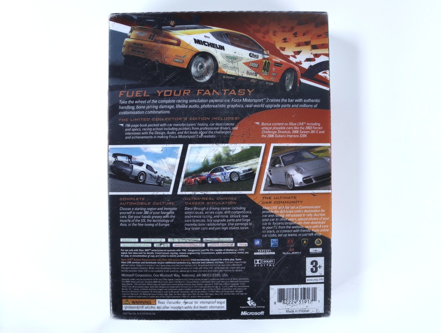 Xbox 360 - Forza Motorsport 2 [Limited Collector's Edition] - productfoto 5