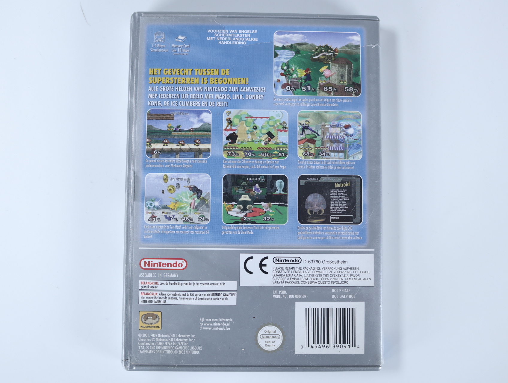 Gamecube - Super Smash Bros. Melee [Player's Choice] - productfoto 3