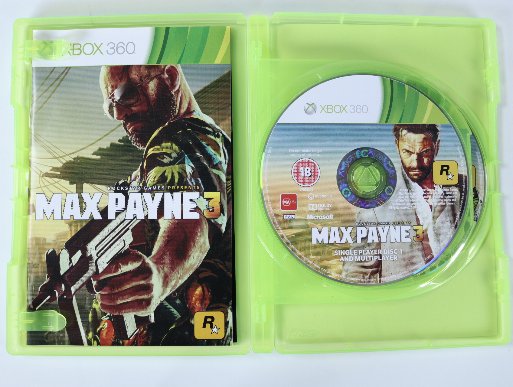 Xbox 360 – Max Payne 3 - Rockstar Studios - productfoto 2