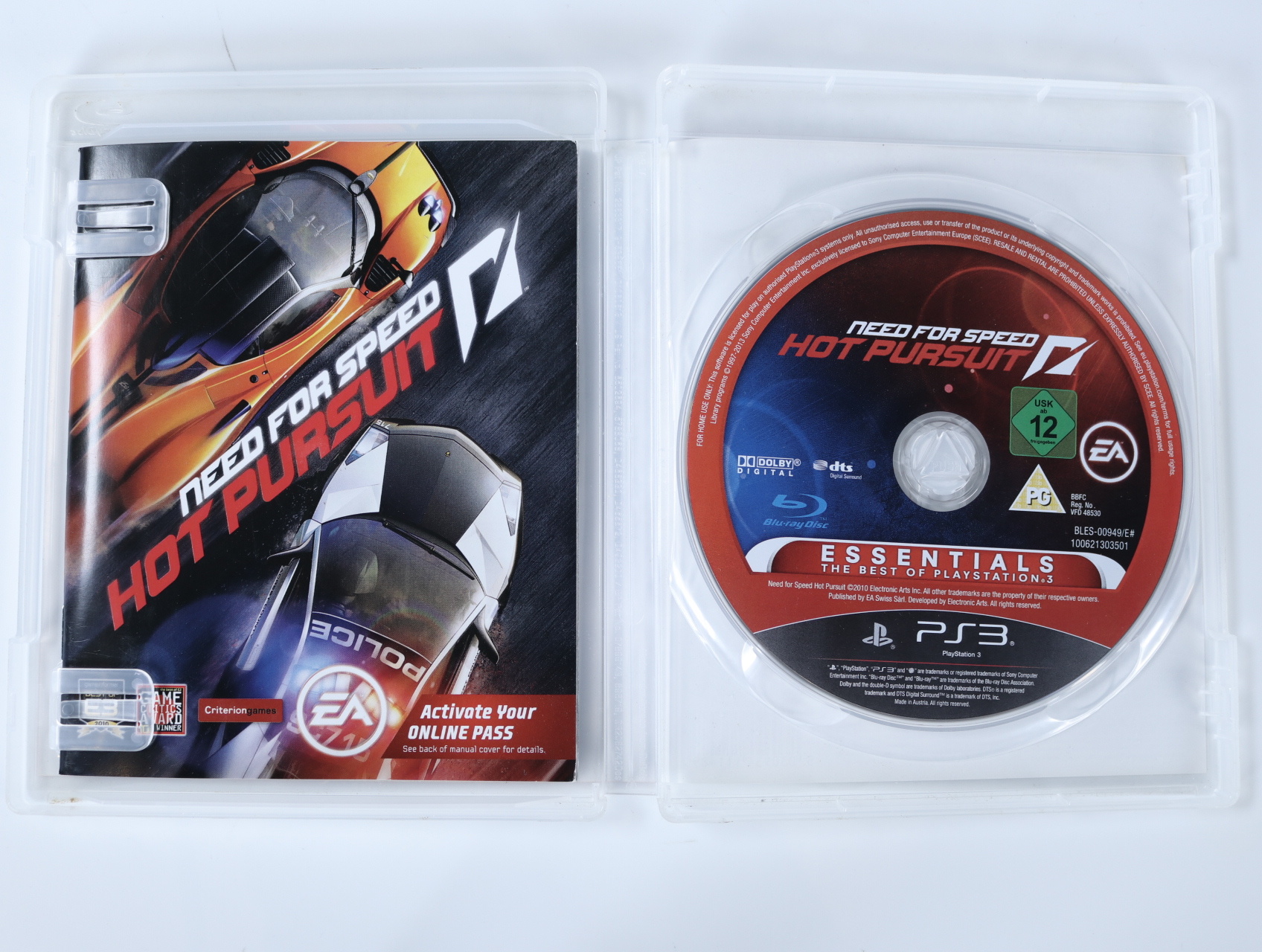 Playstation 3 - Need for Speed: Hot Pursuit [Essentials] - productfoto 2