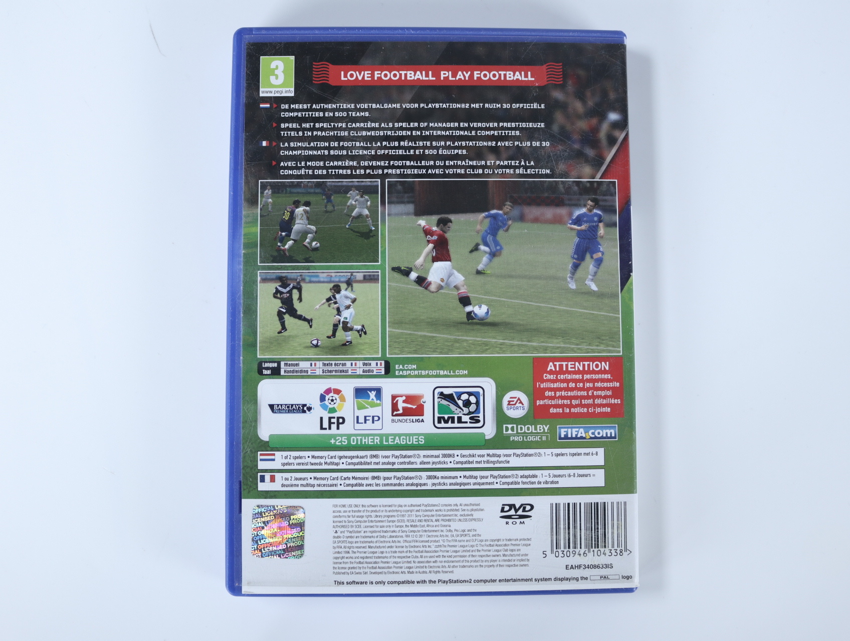 PlayStation 2 - FIFA 12 [No Manual] - productfoto 3