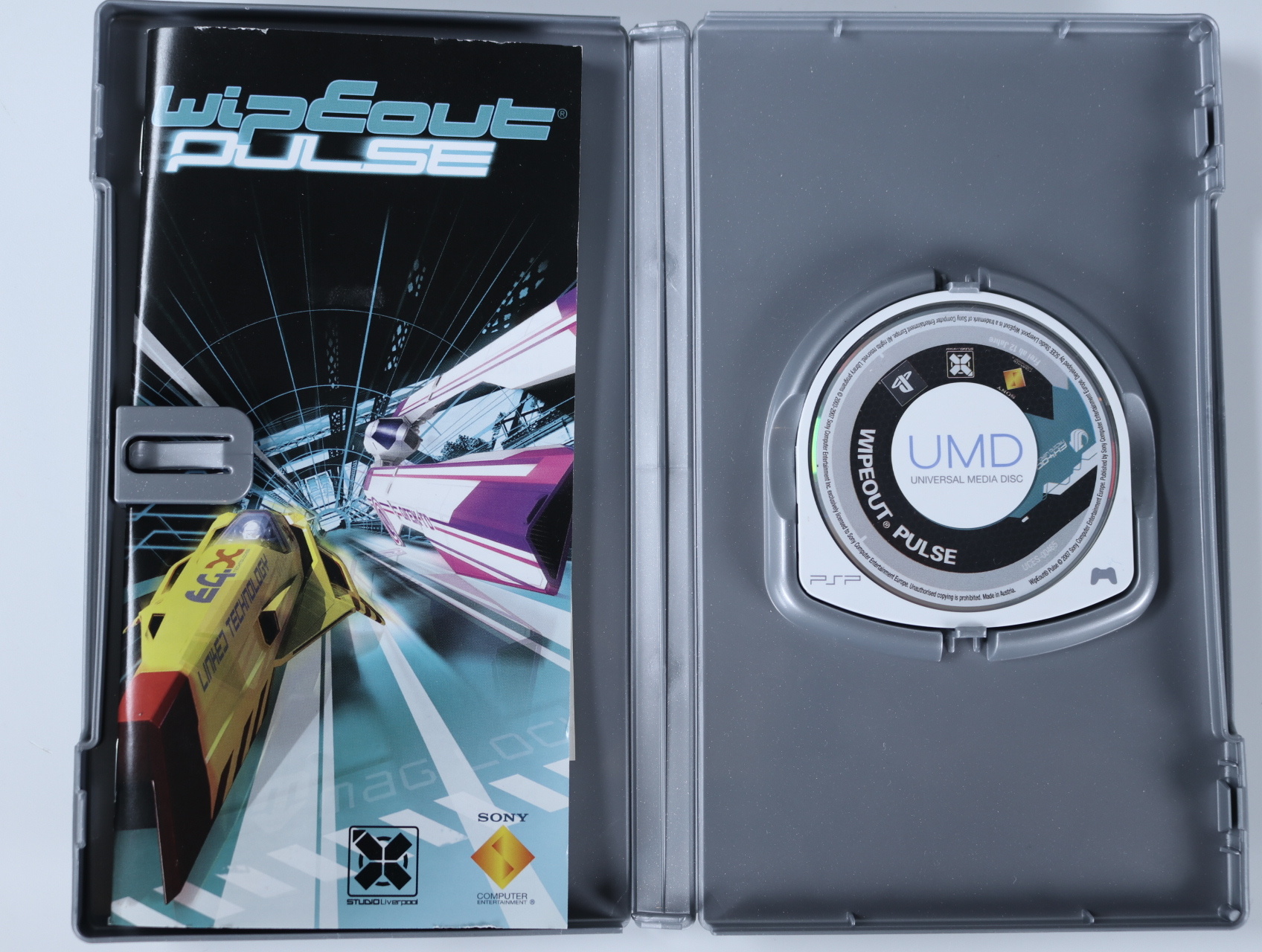 PSP – Wipeout Pulse [Platinum] - productfoto 2