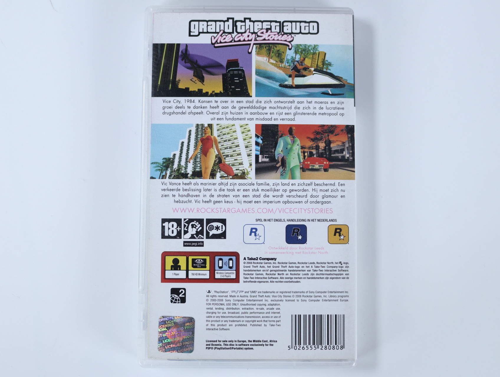 PSP - Grand Theft Auto: Vice City Stories - productfoto 3