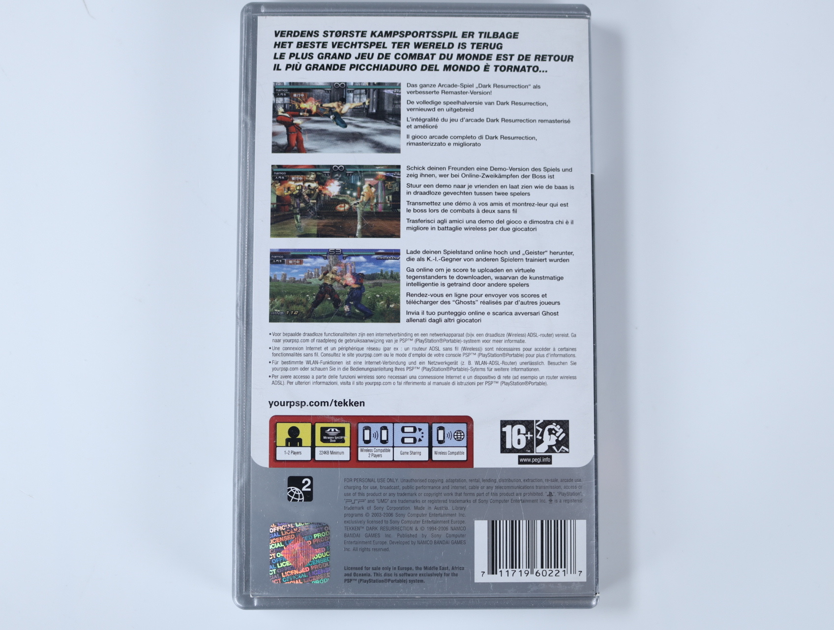 PSP - Tekken: Dark Resurrection [Platinum] - productfoto 3