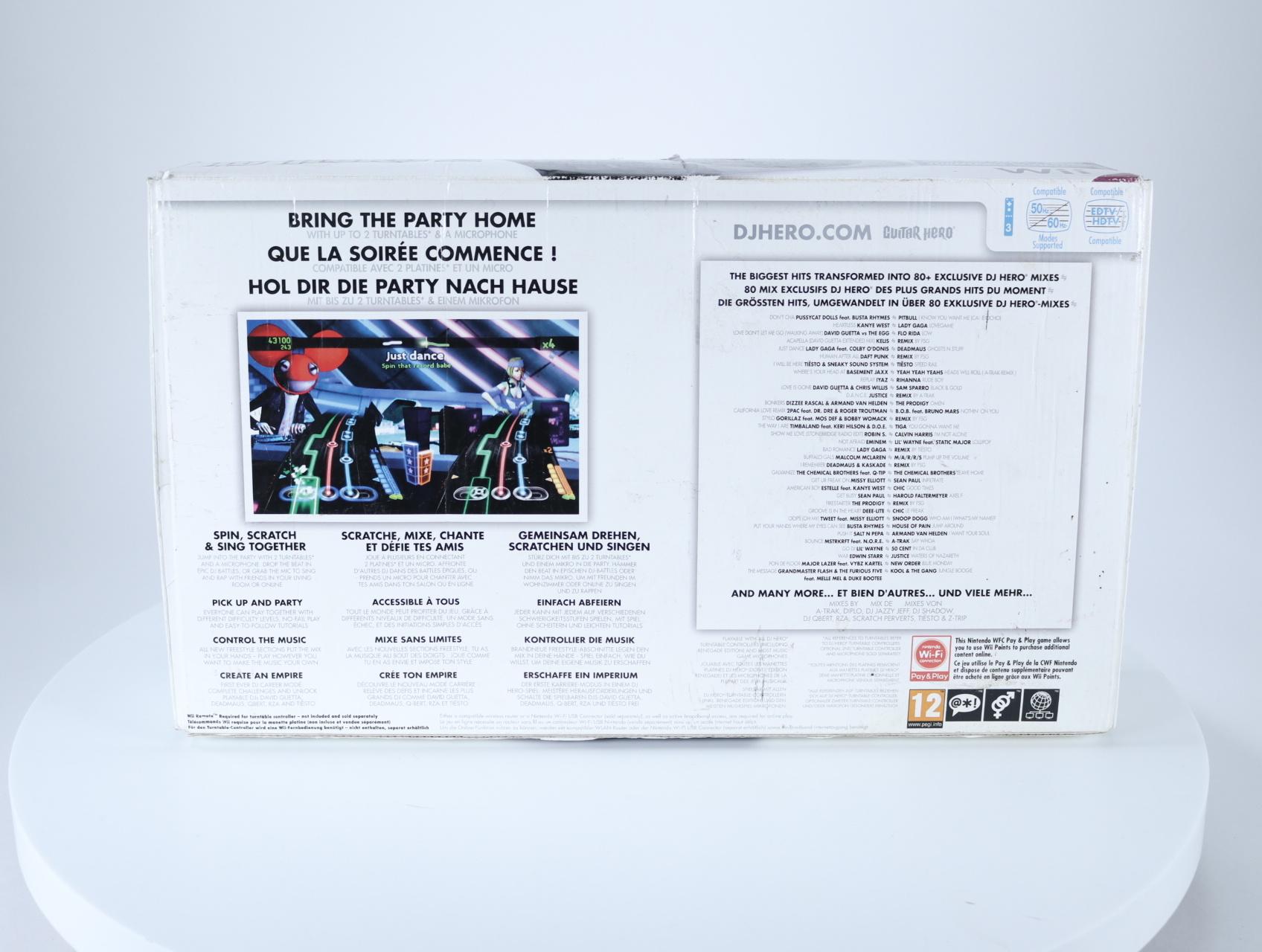 Wii - DJ Hero 2 [No Game] - productfoto 3