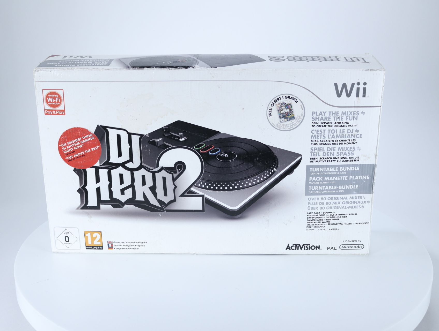 Wii - DJ Hero 2 [No Game]