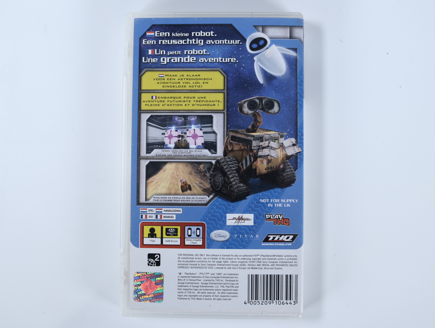 PSP - Disney Pixar Wall-E - productfoto 2