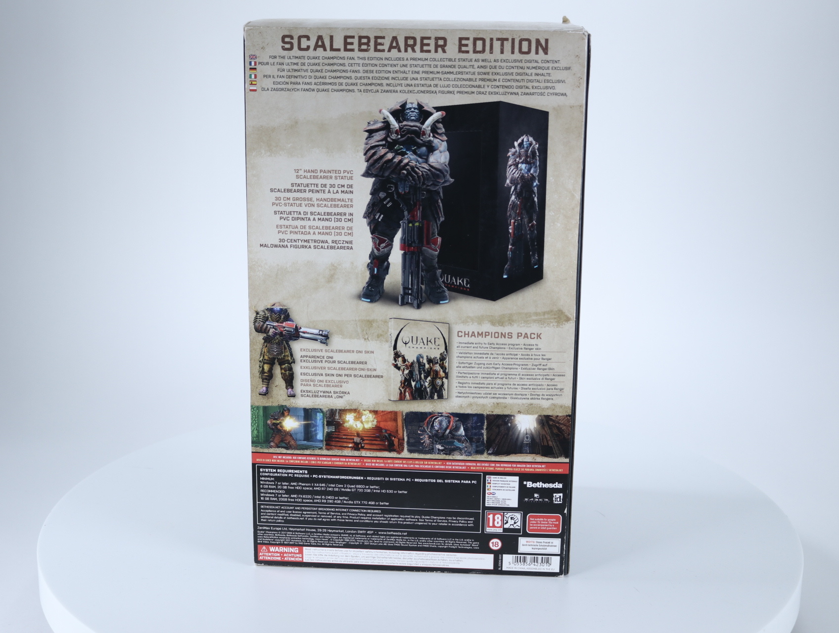 PC Game - Quake Champions Scalebearer Edition (zonder game) - productfoto 3