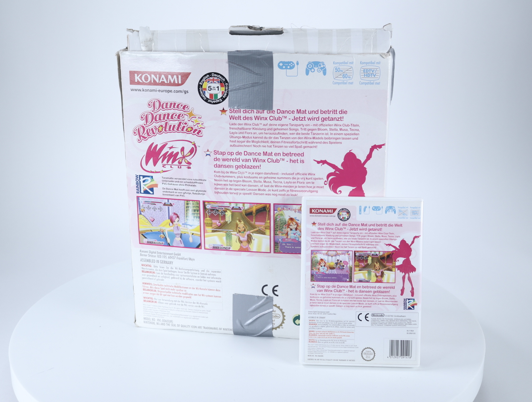 Nintendo Wii - Dance Dance Revolution - productfoto 2