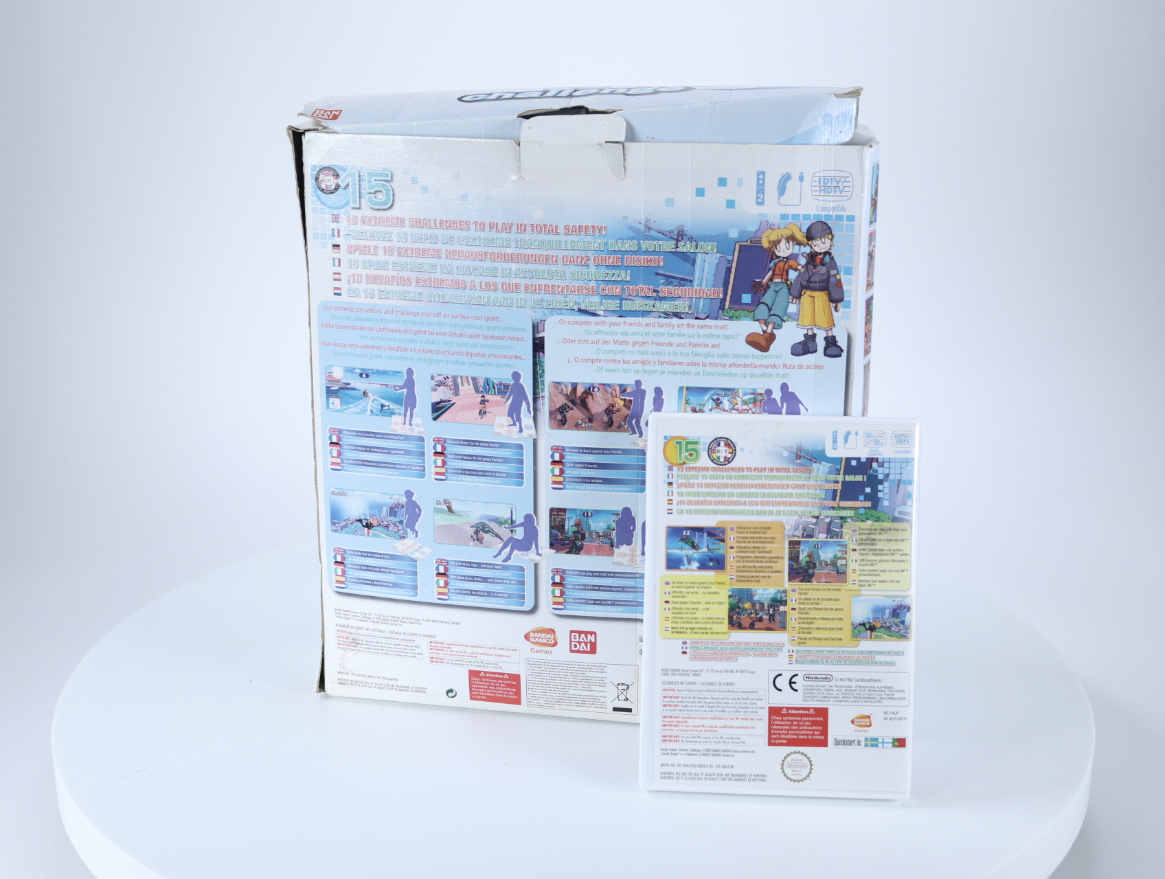 Nintendo Wii – Family Trainer: Extreme Challenge - TOSE - productfoto 3