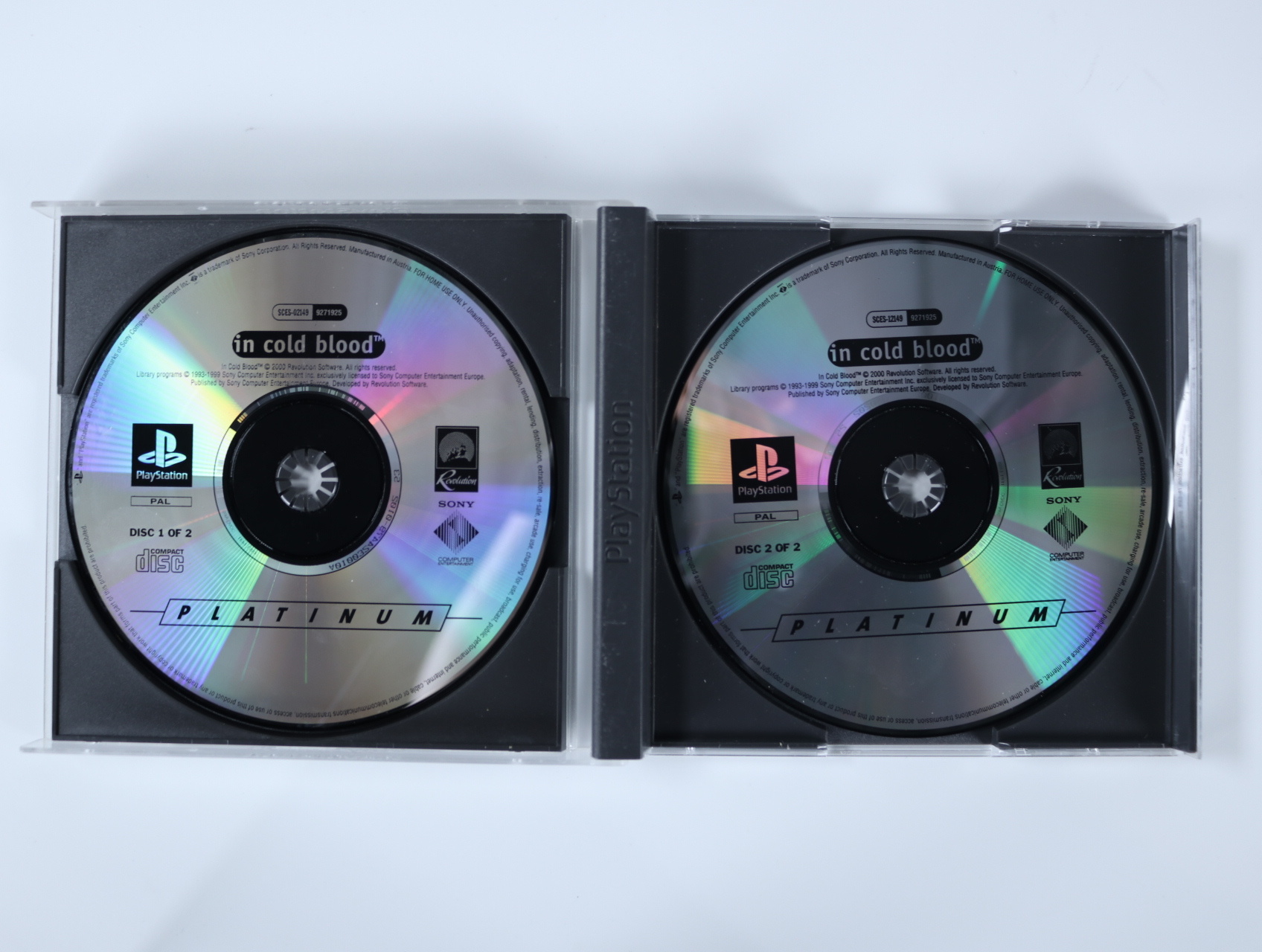 PlayStation 1 - In Cold Blood [Platinum Hits] - productfoto 3