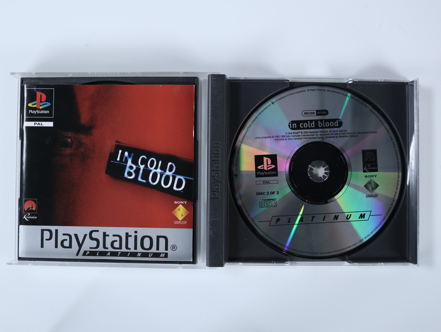 PlayStation 1 - In Cold Blood [Platinum Hits] - productfoto 4