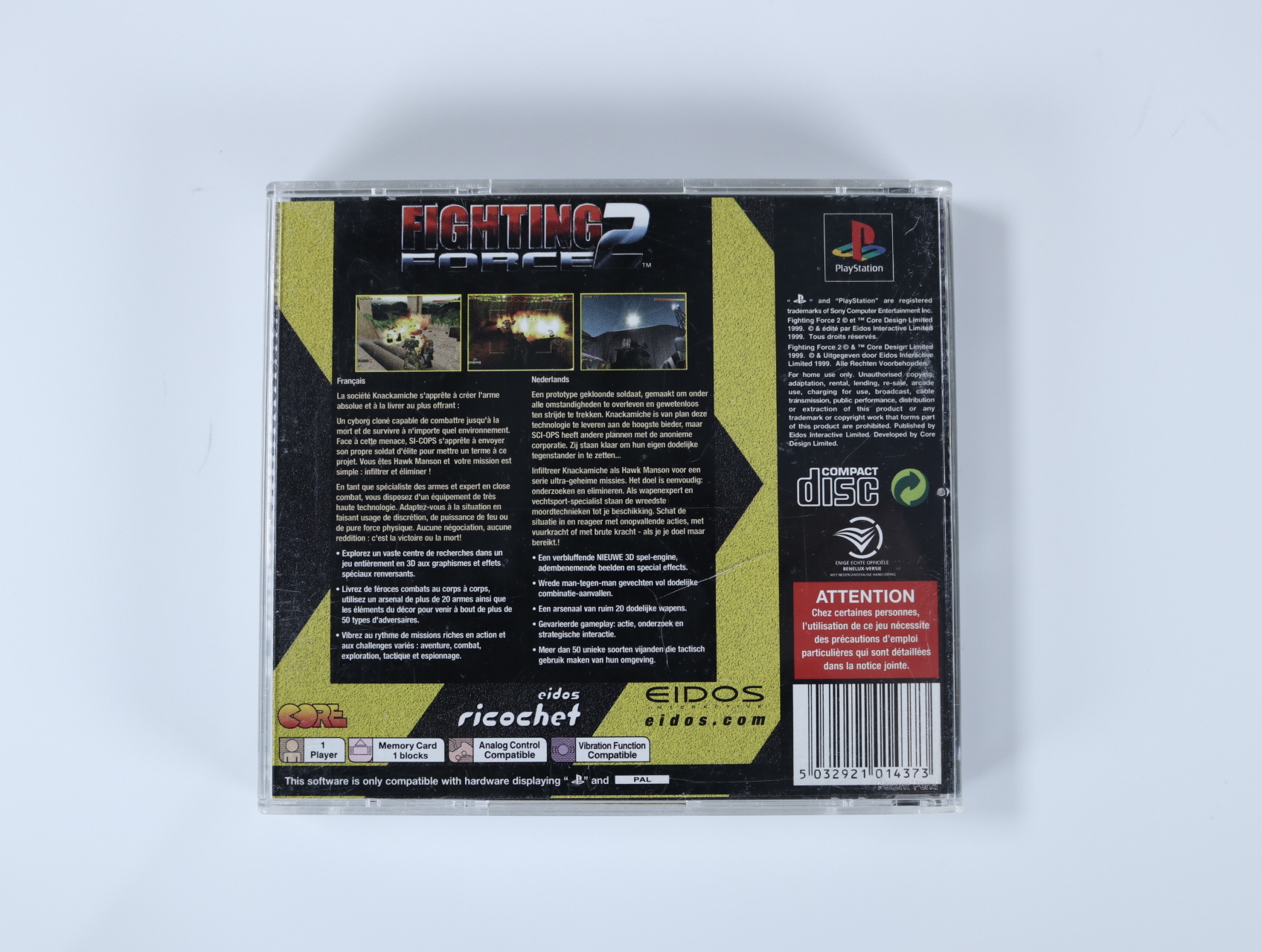 PlayStation 1 - Fighting Force 2 - productfoto 2