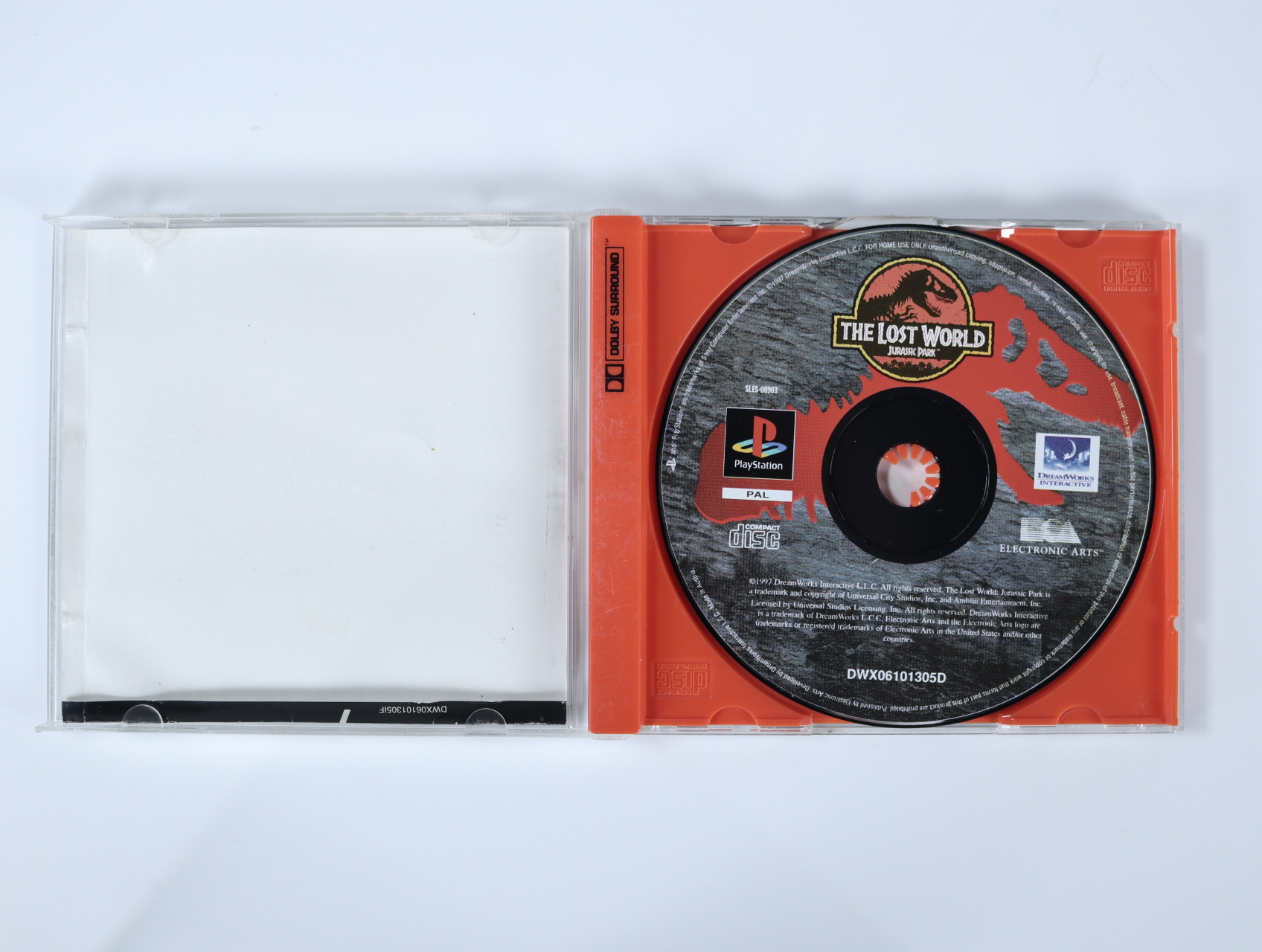 Playstation 1 - The Lost World: Jurassic Park - productfoto 3