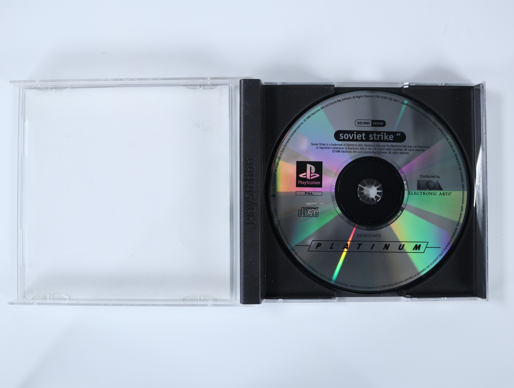 Playstation 1 - Soviet Strike [Platinum Hits / No Manual] - productfoto 3