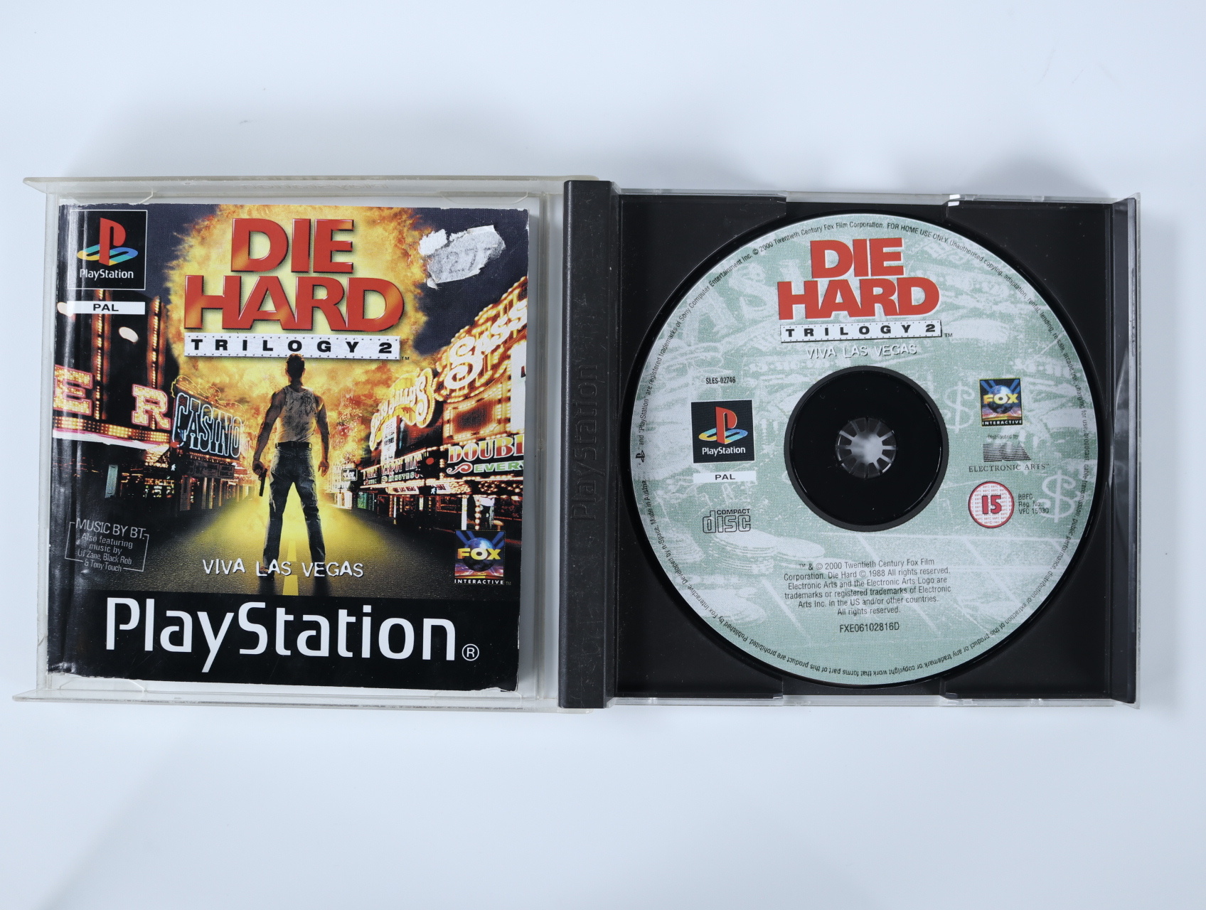 PlayStation 1 - Die Hard Trilogy - productfoto 3
