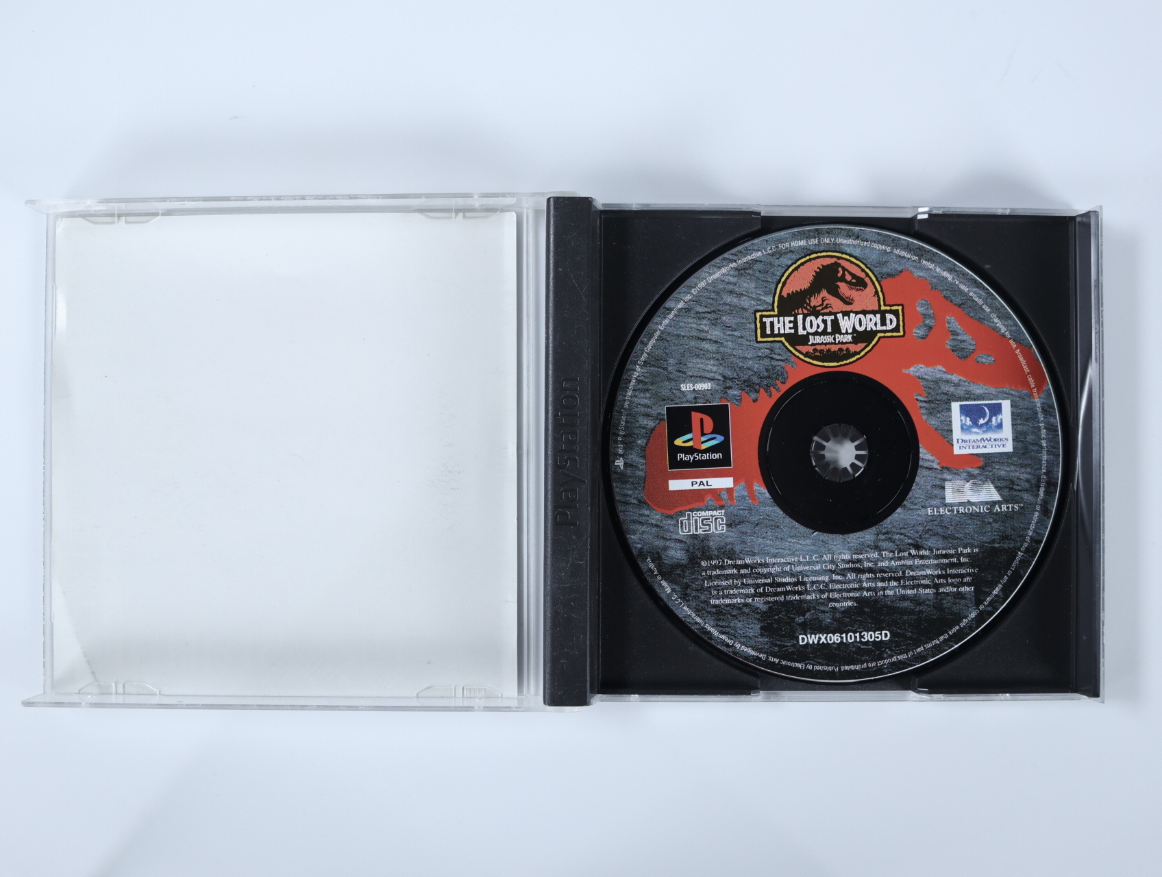 PlayStation 1 - The Lost World: Jurassic Park - productfoto 3
