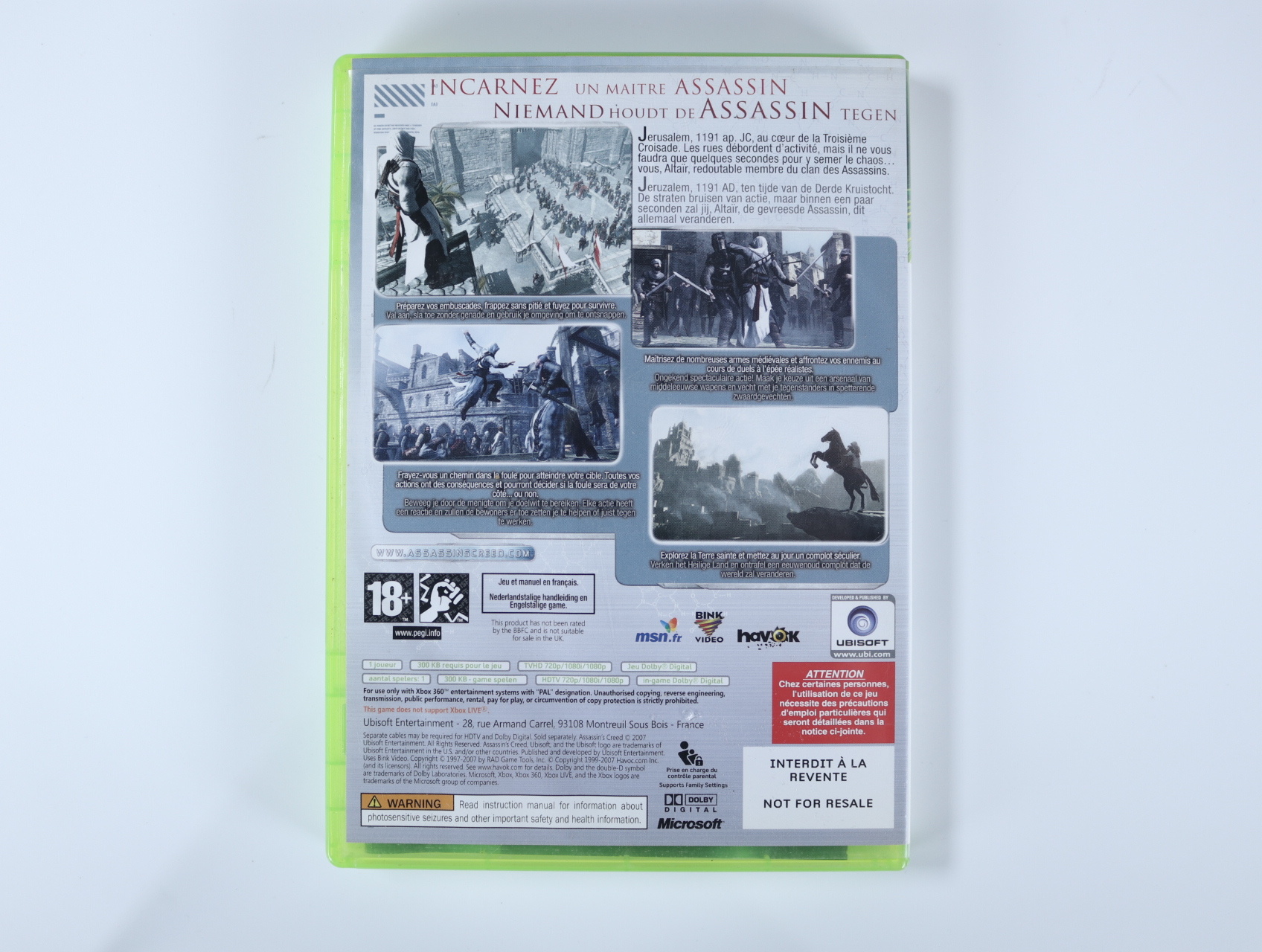 Xbox 360 - Assassin's Creed [PROMO] - productfoto 3