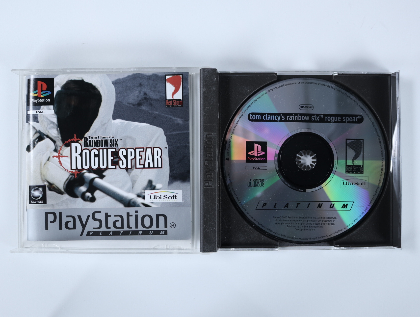 Playstation 1 - Rainbow Six: Rogue Spear [Platinum Hits] - productfoto 3
