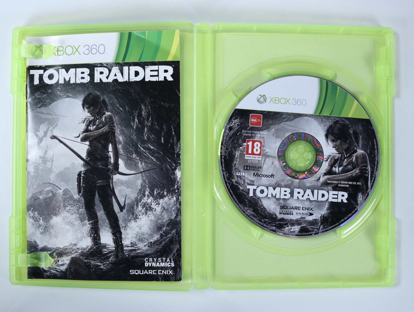 Xbox 360 – Tomb Raider - productfoto 2