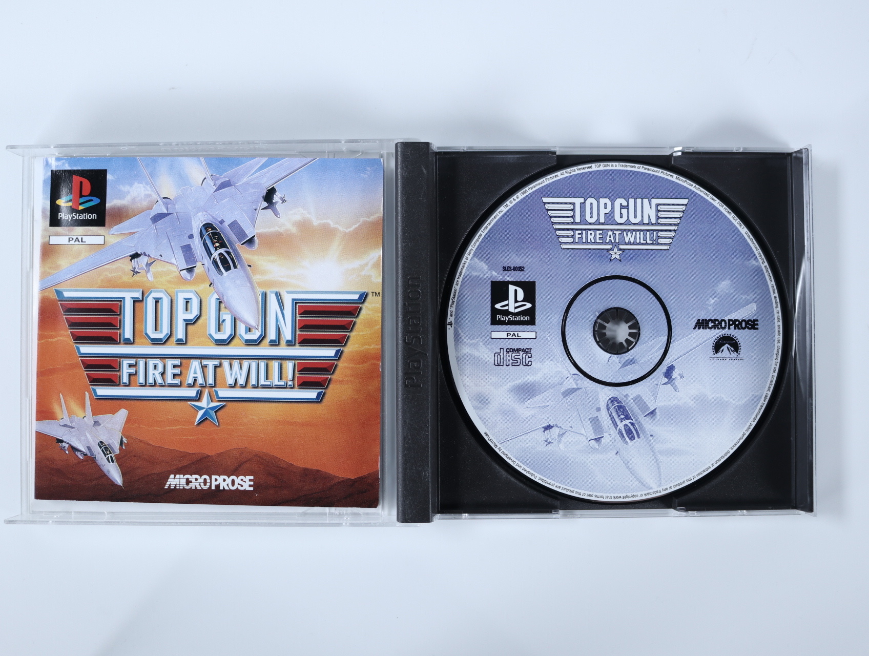 Playstation 1 - Top Gun: Fire at Will - Spectrum HoloByte - productfoto 3