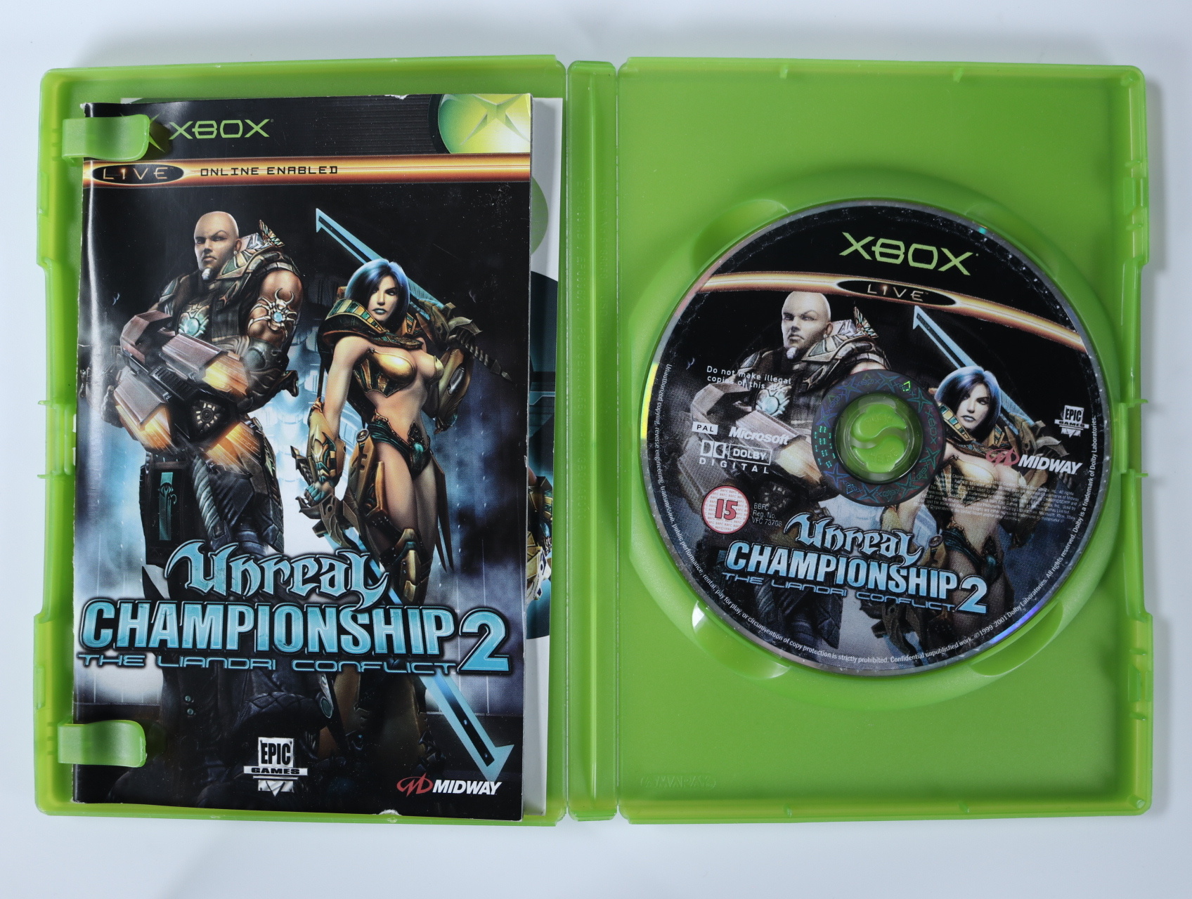 Xbox Classic - Unreal Championship 2 - productfoto 2