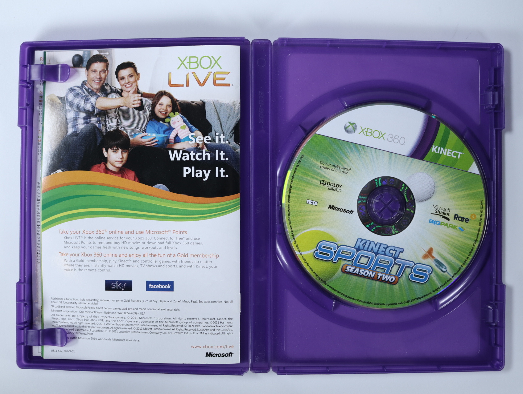 Xbox 360 - Kinect Sports Season 2 - productfoto 3
