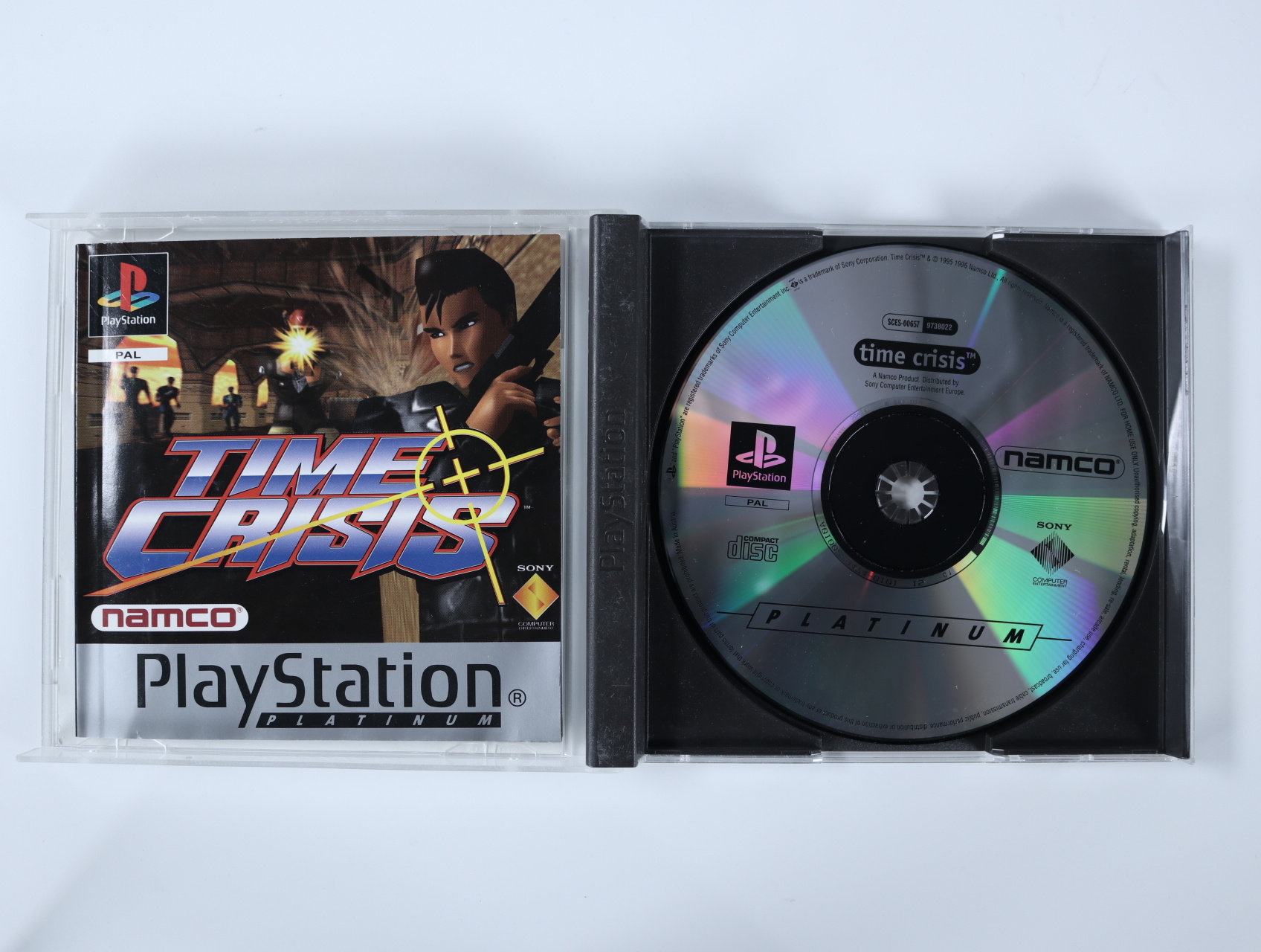 PlayStation 1 - Time Crisis [Platinum Hits] - productfoto 3