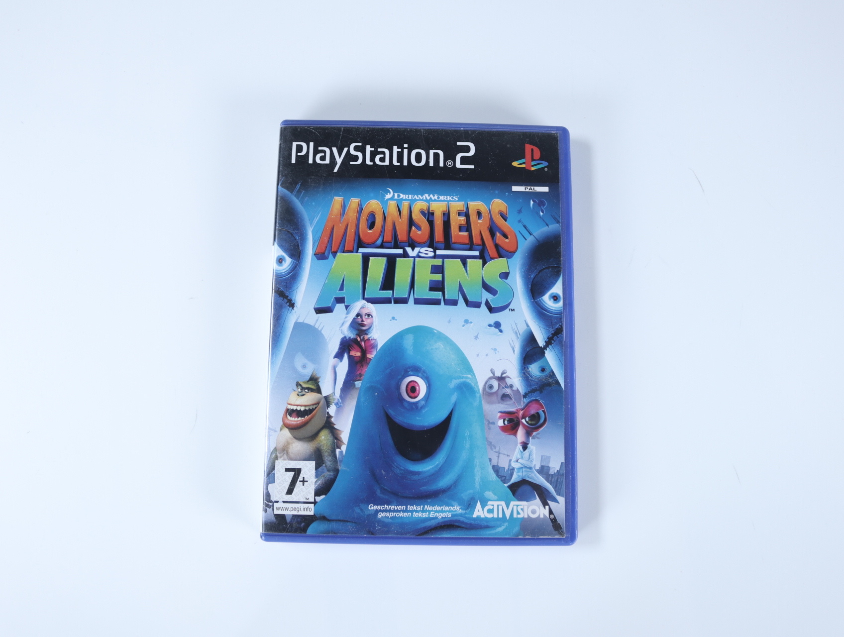 PlayStation 2 - Monsters vs. Aliens [No Manual]