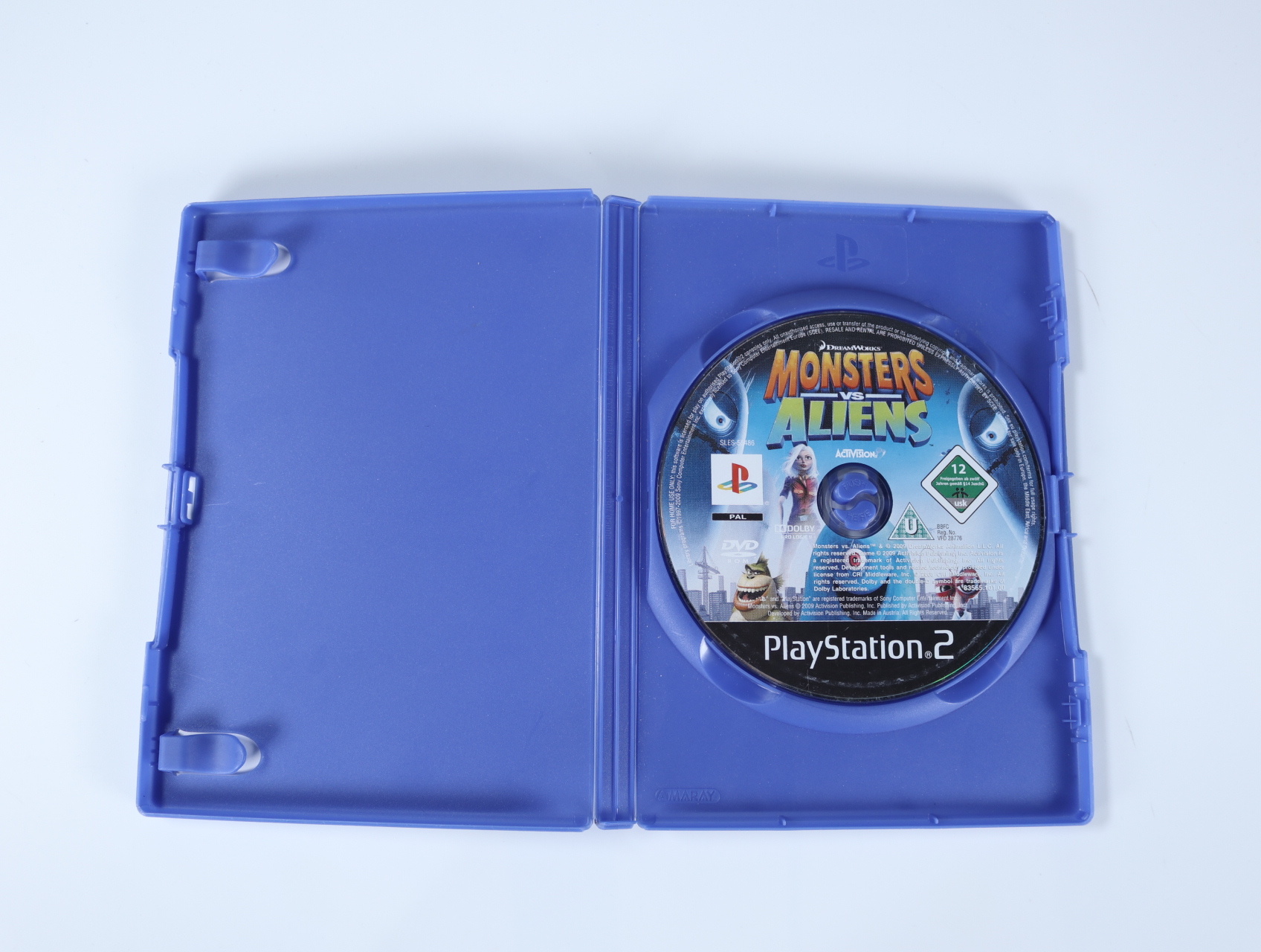 PlayStation 2 - Monsters vs. Aliens [No Manual] - productfoto 3