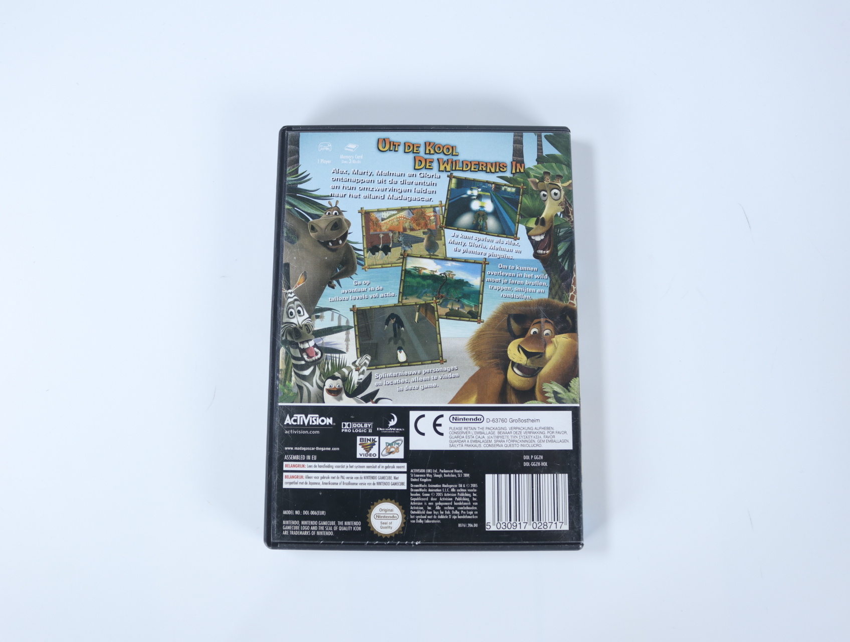 Nintendo GameCube - Madagascar - Toys for Bob - productfoto 2