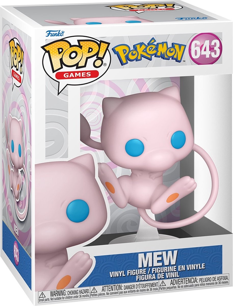 Funko Pop Games: Pokémon Mew - Funko - productfoto 3
