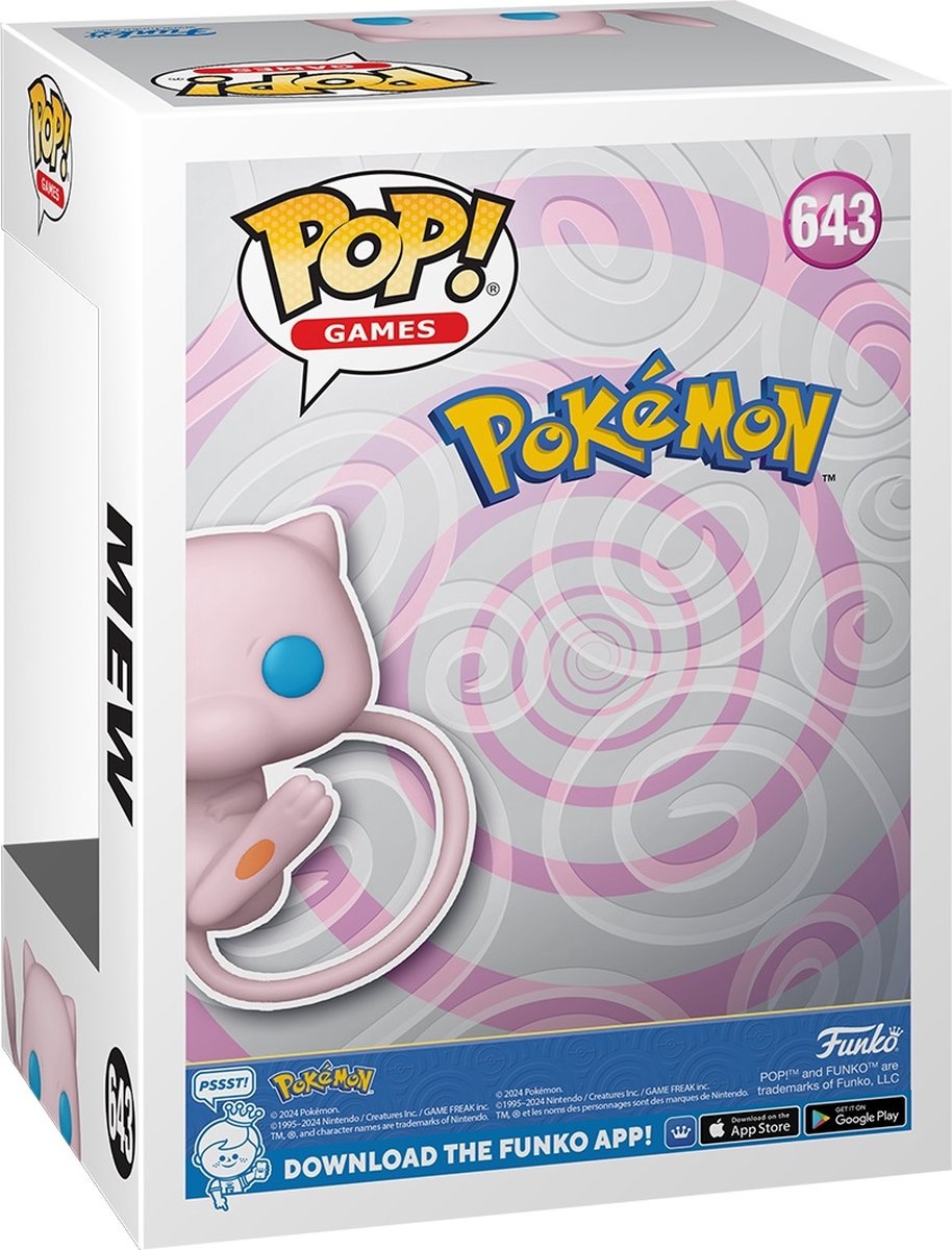 Funko Pop Games: Pokémon Mew - Funko - productfoto 4