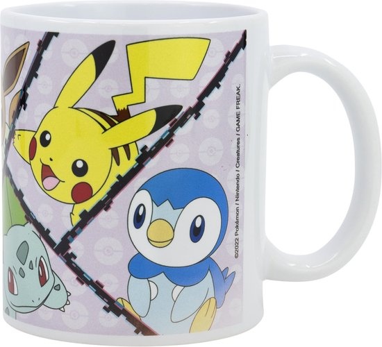 Pokémon Mok - Charmander, Squirtle, Bulbasaur, Eevee, Pikachu, Piplup - productfoto 2