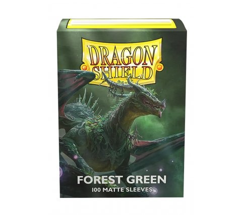 Sleeves Matte: Forest Green (100 pieces)